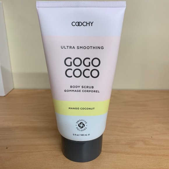 Coochy Ultra Gogo Coco Smoothing Body Scrub-Mango Coconut 5oz - Picture 1 of 4